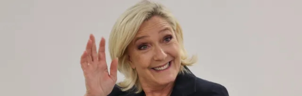 Le Pen's Far-Right Party Leads First Round as Macron's Snap Election Gamble Backfires