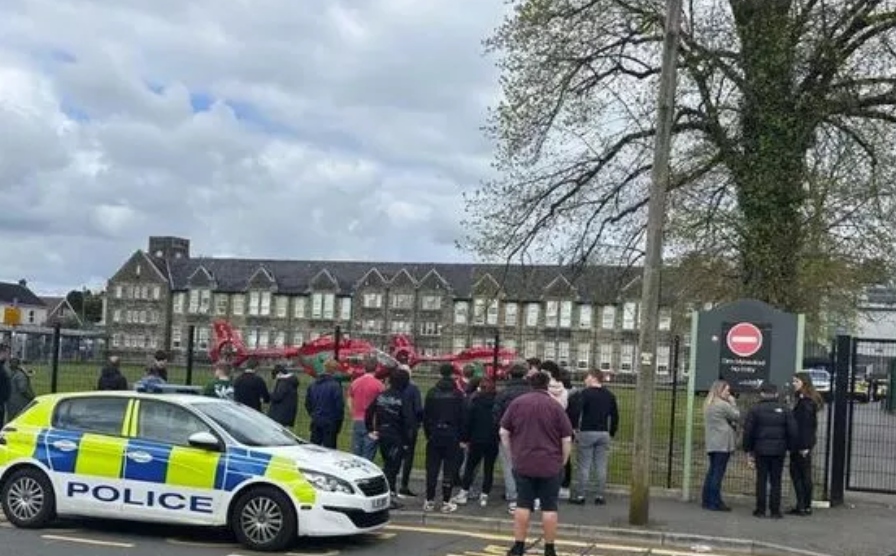 Three Injured and One Arrested Following School Incident in Ammanford, Wales 